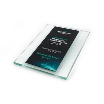Glass Diploma - Technological Innovation - UV Print - DUV044