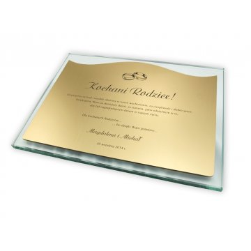 THANK YOU FOR PARENTS - GLASS DIPLOMA in CASE - DSZ037 - horizontal