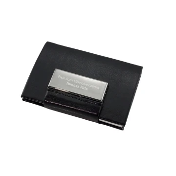 Business Card Holder with Engraving - WZ019